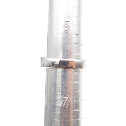 925 Sterling Silver Princess Emerald & Round-Cut C Z Engagement Ring Size 6