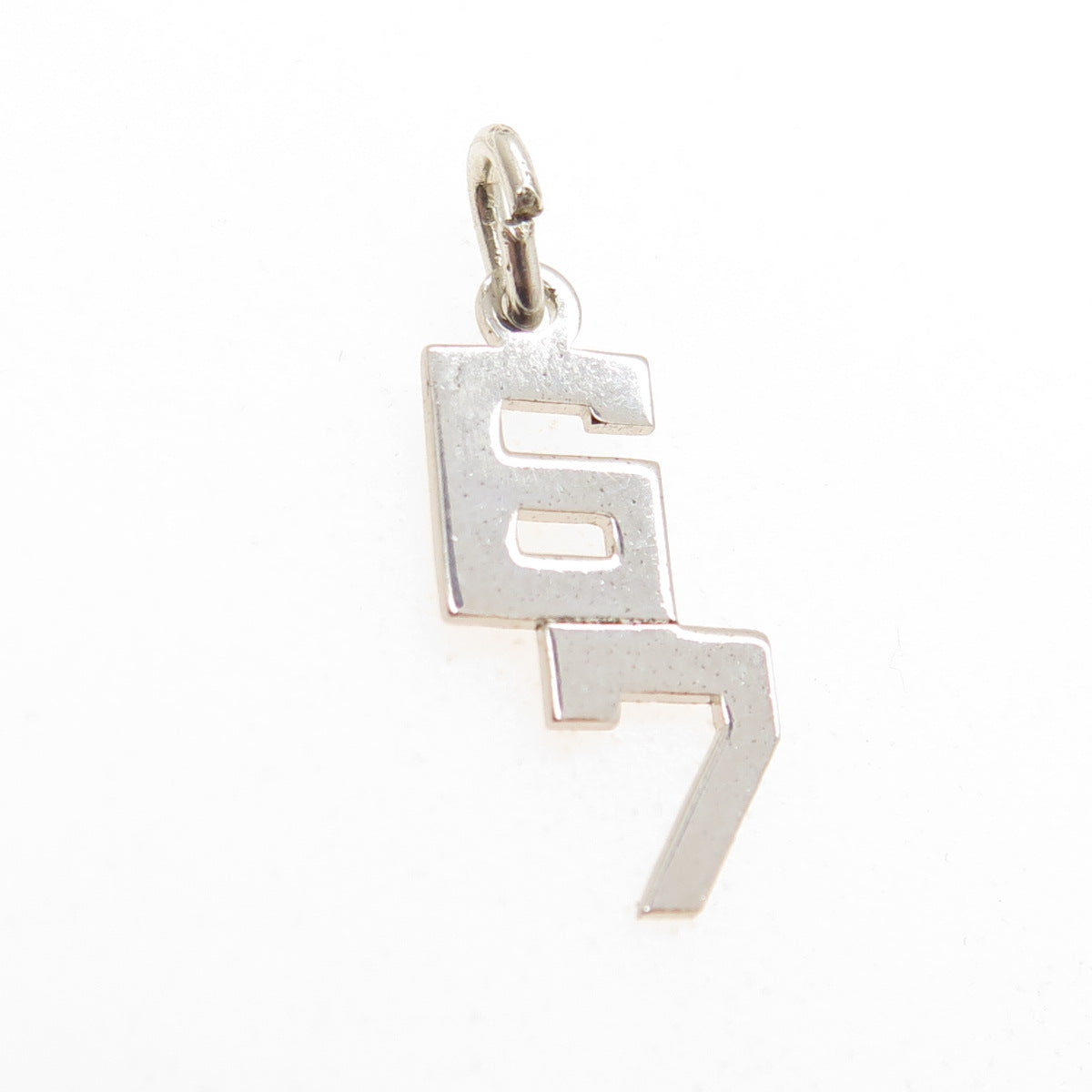 WELLS 925 Sterling Silver Vintage Class of 1967 Minimalist Charm Pendant