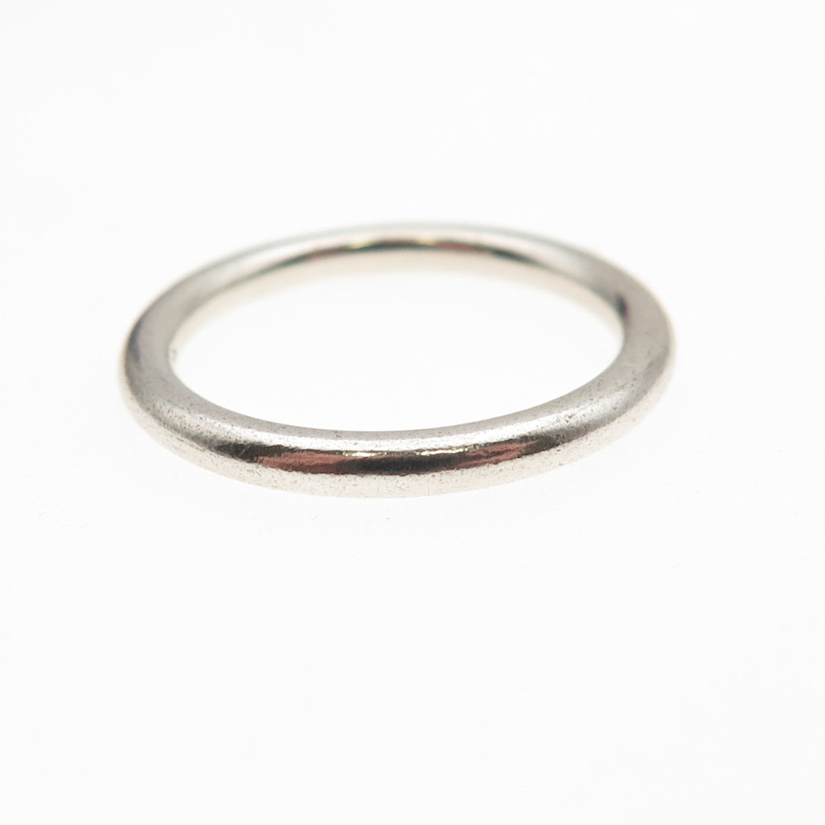 Pandora 925 Sterling Silver Stackable Wedding Band Ring Size 6