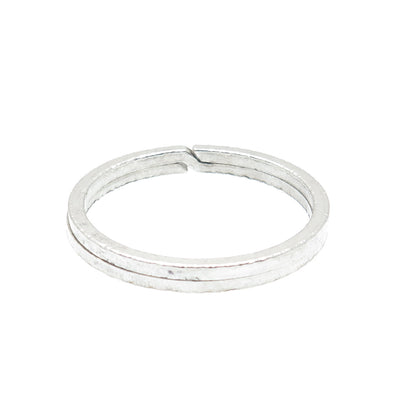 925 Sterling Silver Vintage Key Ring Holder