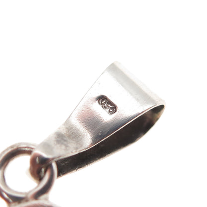 950 Silver Vintage Seashell Large Pendant