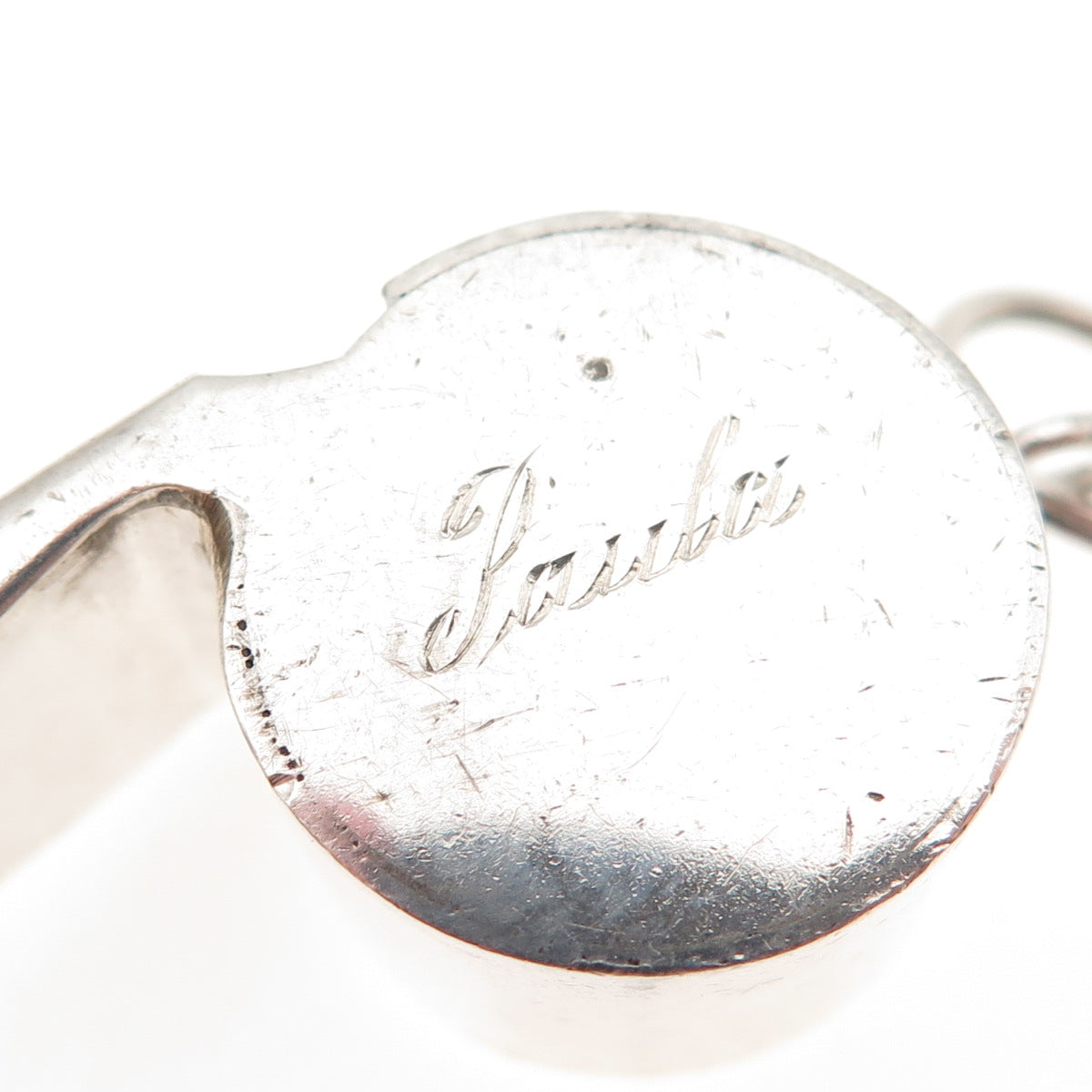 R. Blackinton & Co. 925 Sterling Silver Vintage Whistle Fob Pendant