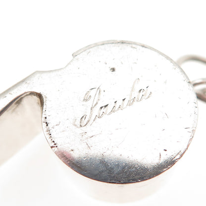 R. Blackinton & Co. 925 Sterling Silver Vintage Whistle Fob Pendant