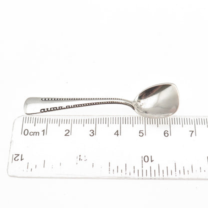 Wilhelm Theodor Binder 835 Silver Vintage Germany Salt & Spices Spoon