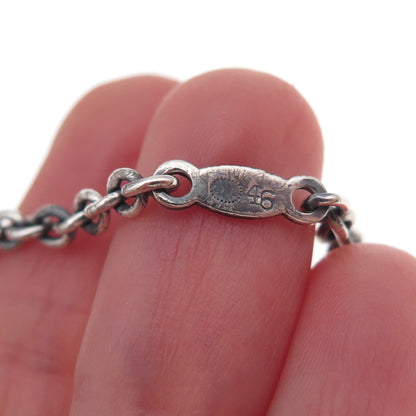 Georg Jensen 925S Sterling Silver Vintage Denmark Elephant Key Fob Chain #46