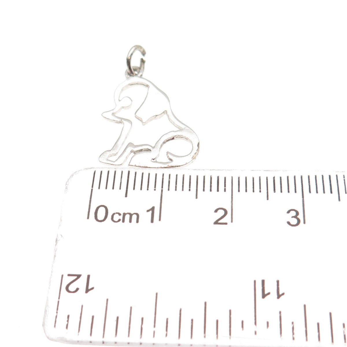 Jacoby Bender 925 Sterling Silver Vintage Puppy Dog Mini Charm Pendant