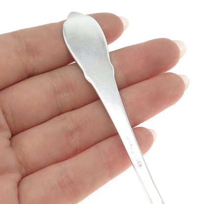 MAGNUS AASE 830S Silver Antique Art Deco Norway Flekkefjord Teaspoon