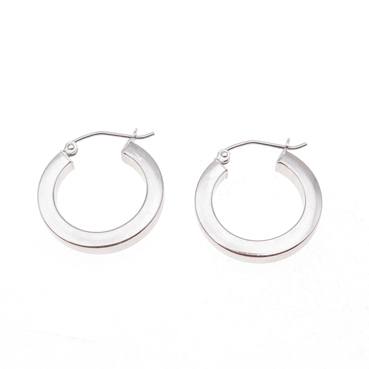 925 Sterling Silver Hoop Earrings