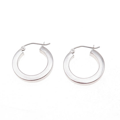 925 Sterling Silver Hoop Earrings
