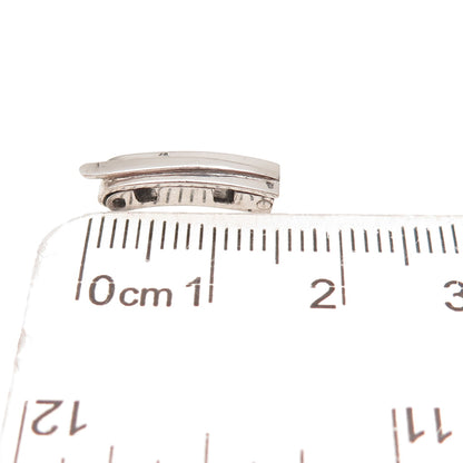 925 Sterling Silver Antique China Export Bracelet / Necklace Lock Clasp