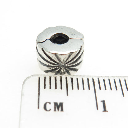 PANDORA 925 Sterling Silver Sunburst Clip Charm