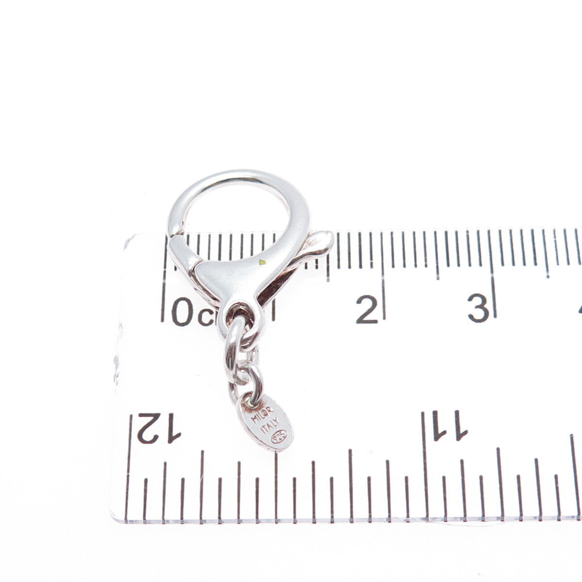 MILOR 925 Sterling Silver Vintage Italy Bracelet / Necklace Lobster Lock Clasp