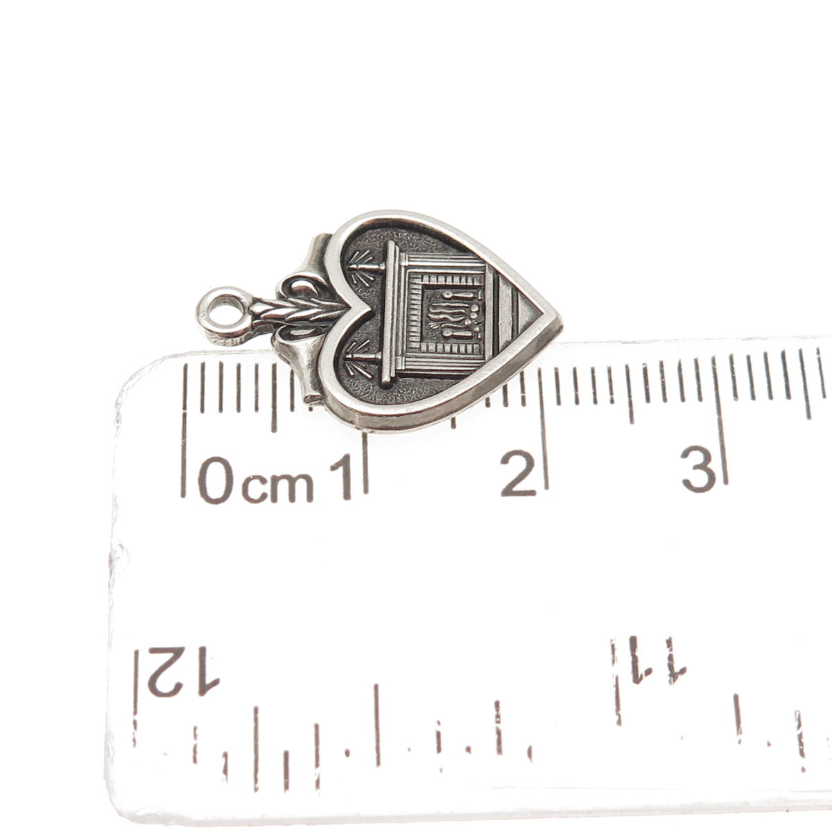 925 Sterling Vintage Betty Crocker Homemaker of Tomorrow Heart Mini Pendant
