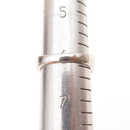 RJ Graziano 925 Sterling Silver Real Round-Cut Diamond Ring Size 6.25