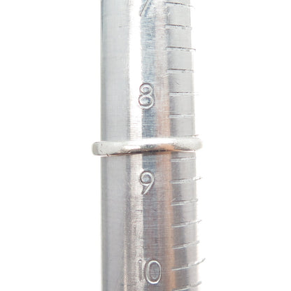 925 Sterling Silver Princess-Cut Purple & Triangle-Cut White C Z Ring Size 8.75