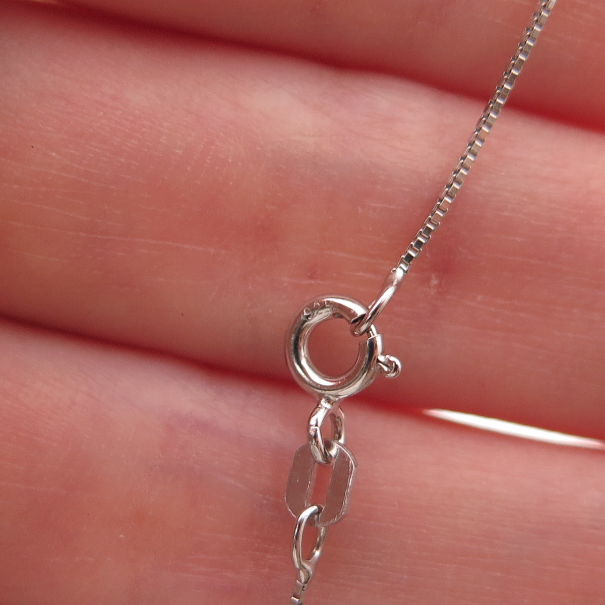 Sun 925 Sterling Silver 10K Gold Real Diamond Couple Heart Chain Necklace 18"