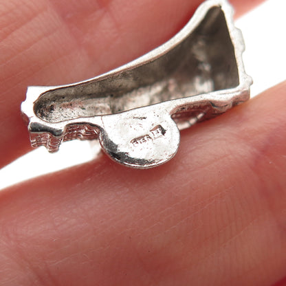 925 Sterling Vintage Parliament of the Province of Canada Mini Charm Pendant
