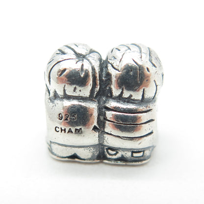 CHAMILIA 925 Sterling Silver Brothers Bead Charm