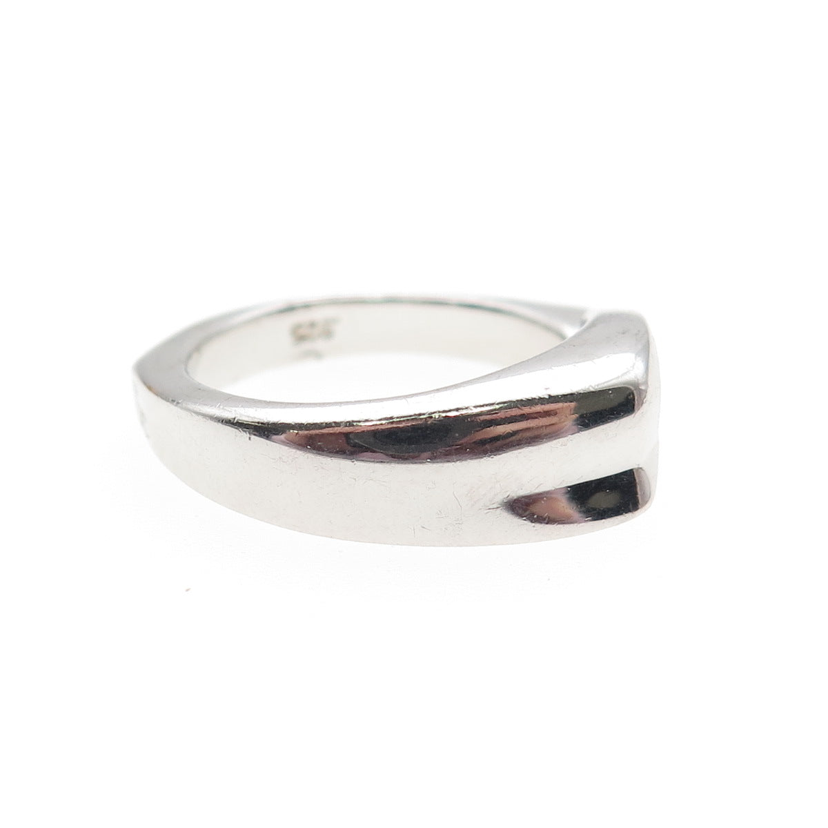 GUESS 925 Sterling Silver Hook Ring Size 7