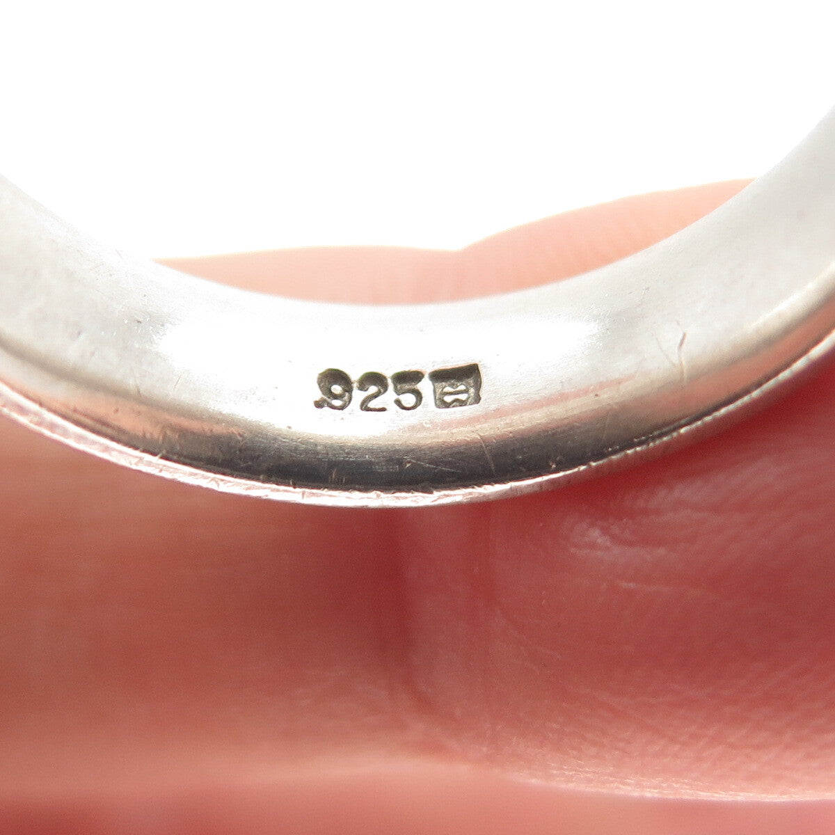 WALDECK JEWELERS Sterling Silver Vintage Classic Wedding Band Ring Size 12.25