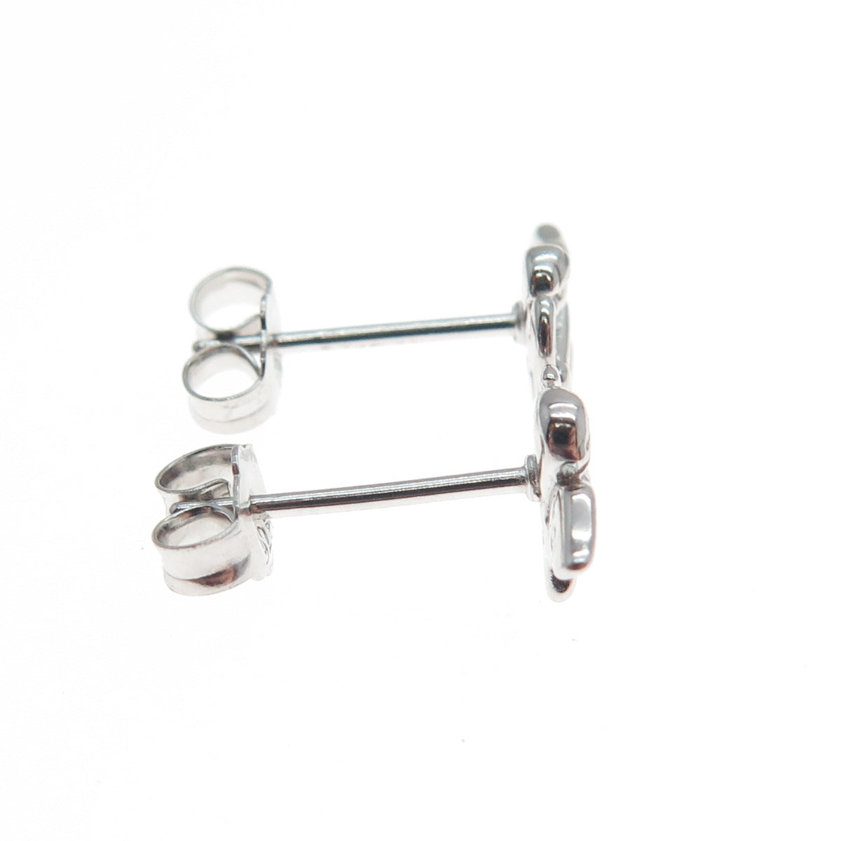 925 Sterling Silver Cupid Stud Earrings