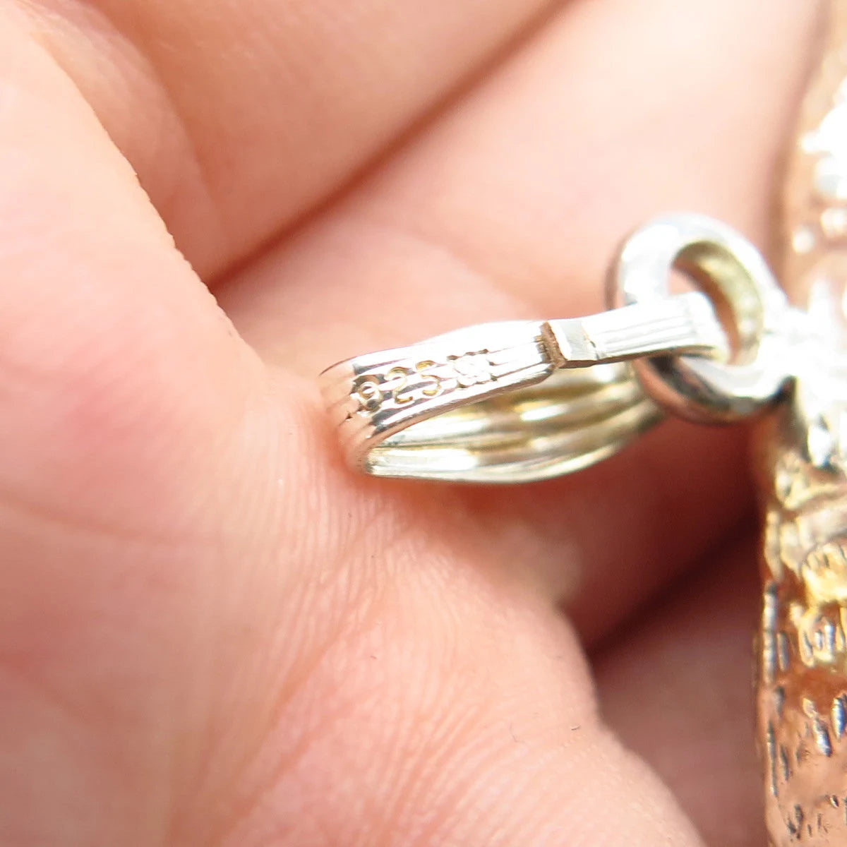 925 Sterling Silver Vintage Lion / Leo Zodiac Sign Pendant
