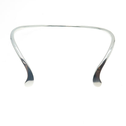CHRISTIAN VEILSKOV 925S Sterling Silver Vintage Denmark Choker Necklace 14-16"