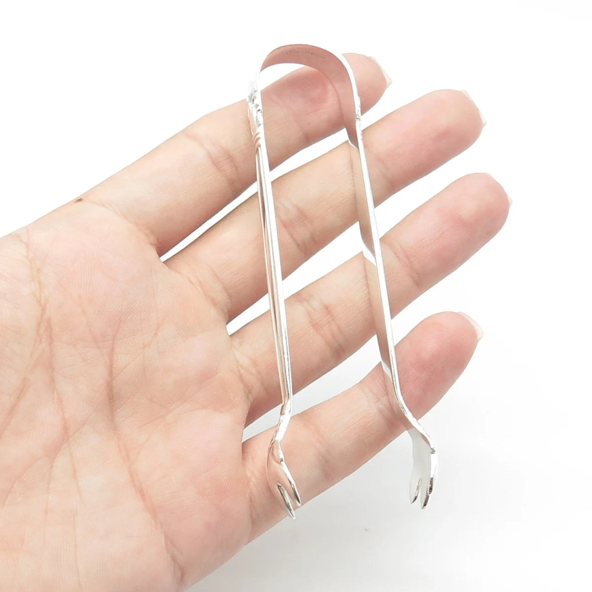 925 Sterling Silver Antique Art Deco 1936 Manchester Copenhagen Sugar Tongs