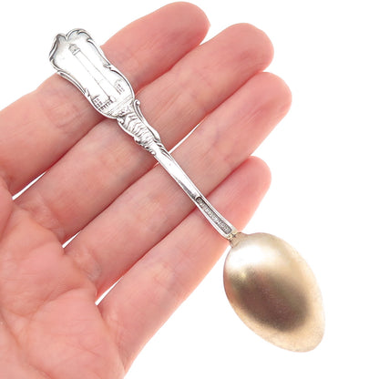 925 Sterling Silver Antique Art Deco CB&H Atlantic City Coffee Spoon