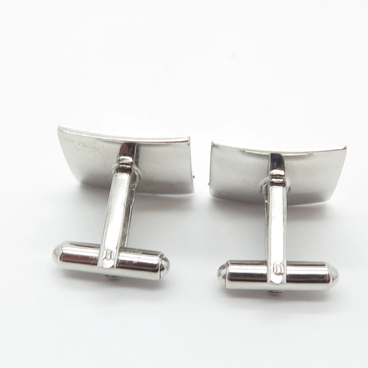925 Sterling Silver Vintage Square Cufflinks
