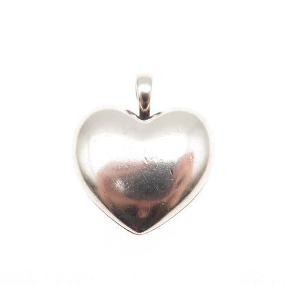 PANDORA 925 Sterling Silver C Z Love Locket Heart Charm Pendant