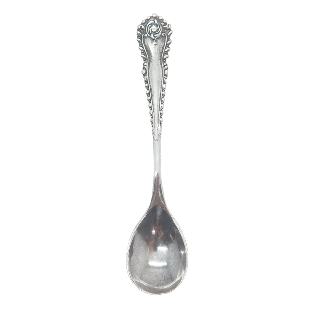 ELKINGTON & CO. 925 Sterling Silver Antique 1907 Birmingham Salt & Spices Spoon