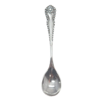 ELKINGTON & CO. 925 Sterling Silver Antique 1907 Birmingham Salt & Spices Spoon
