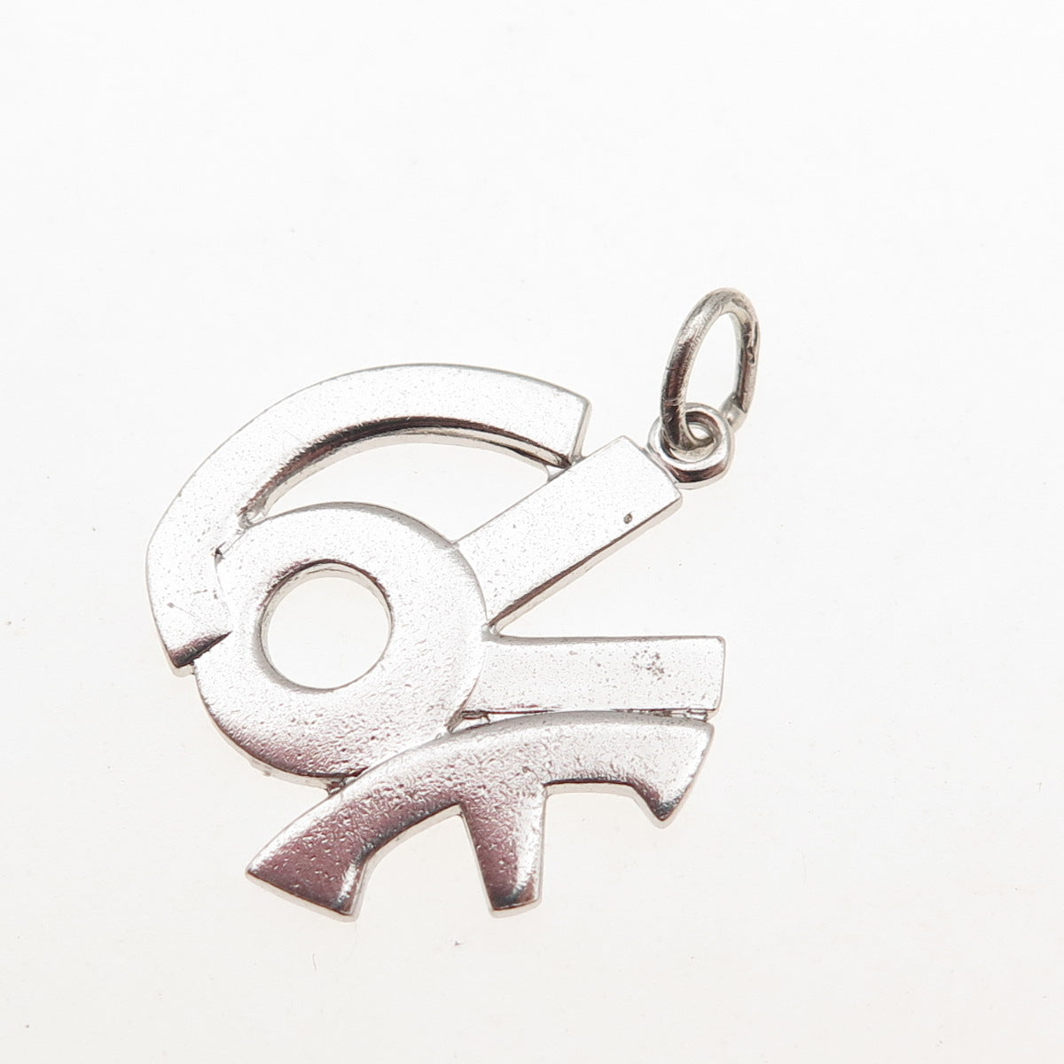 Griffith & Sons 925 Sterling Silver Vintage Love Mini Charm Pendant