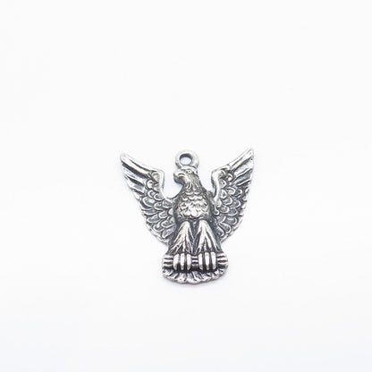 925 Sterling Silver Vintage Eagle Pendant