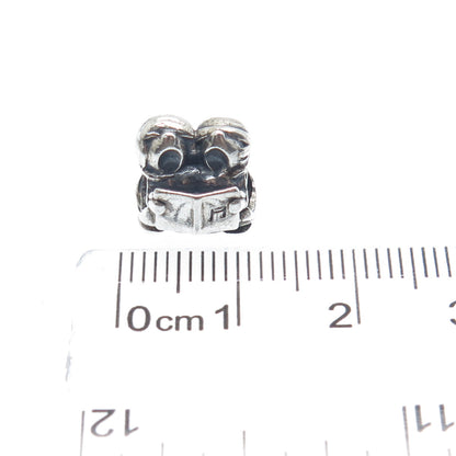 CHAMILIA 925 Sterling Silver Christmas Carolers Choir Bead Charm