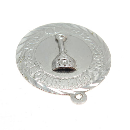 925 Sterling Silver Vintage "Holy Communion" Goblet Charm Pendant