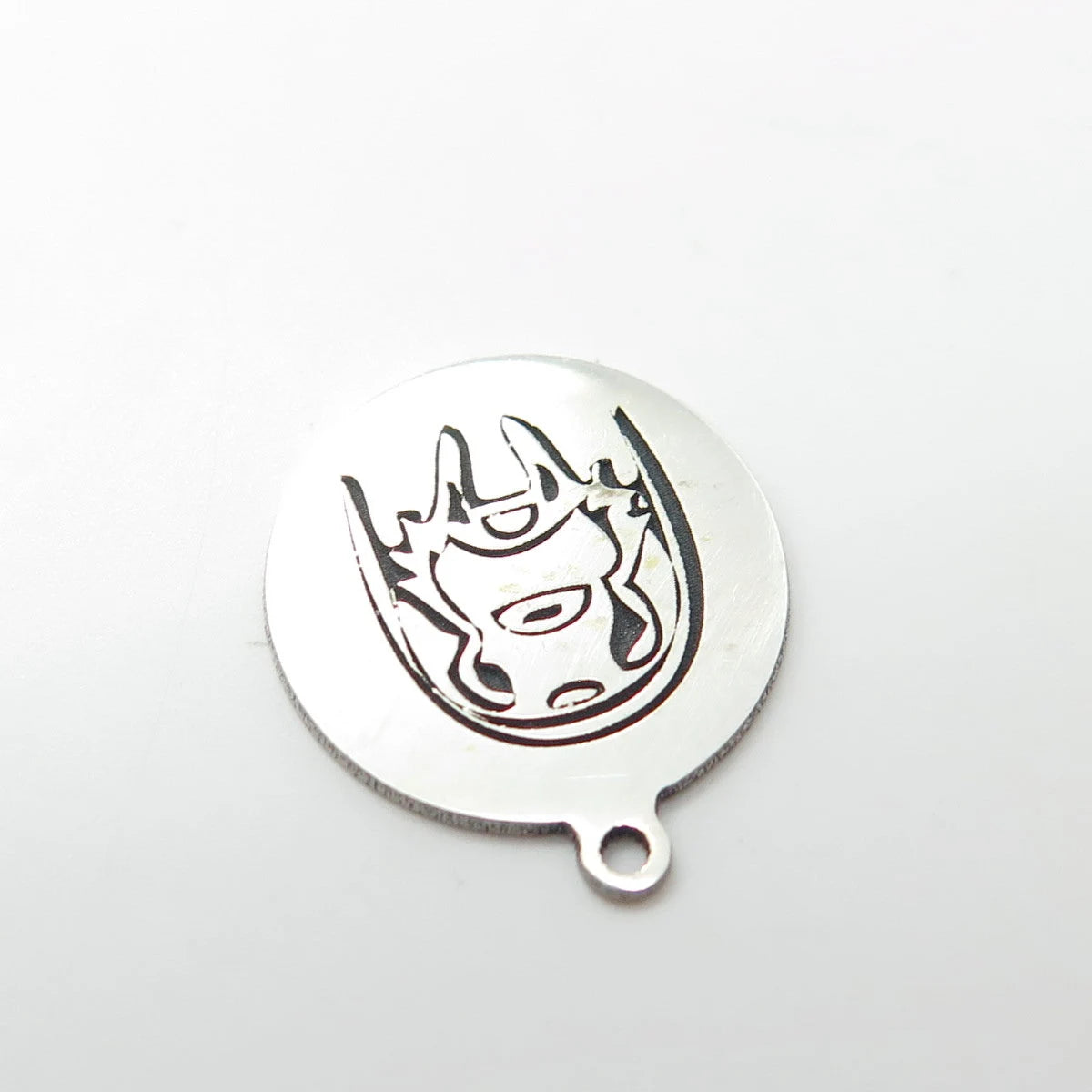 925 Sterling Silver USA Two In Town Dog Charm Pendant