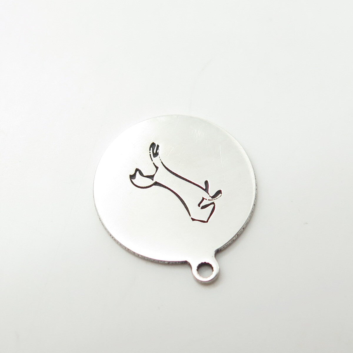 925 Sterling Silver USA Two In Town Frisky Horse Charm Pendant
