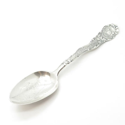 925 Sterling Silver Antique Art Deco Towle West Virginia States & Cities Spoon