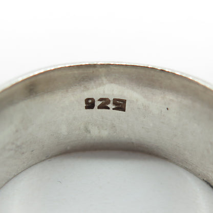 925 Sterling Silver Vintage Classic Band Ring Size 7.75