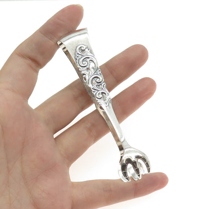 BRODRENE MYLIUS 830S Silver Vintage Norway Tele Sugar Tongs