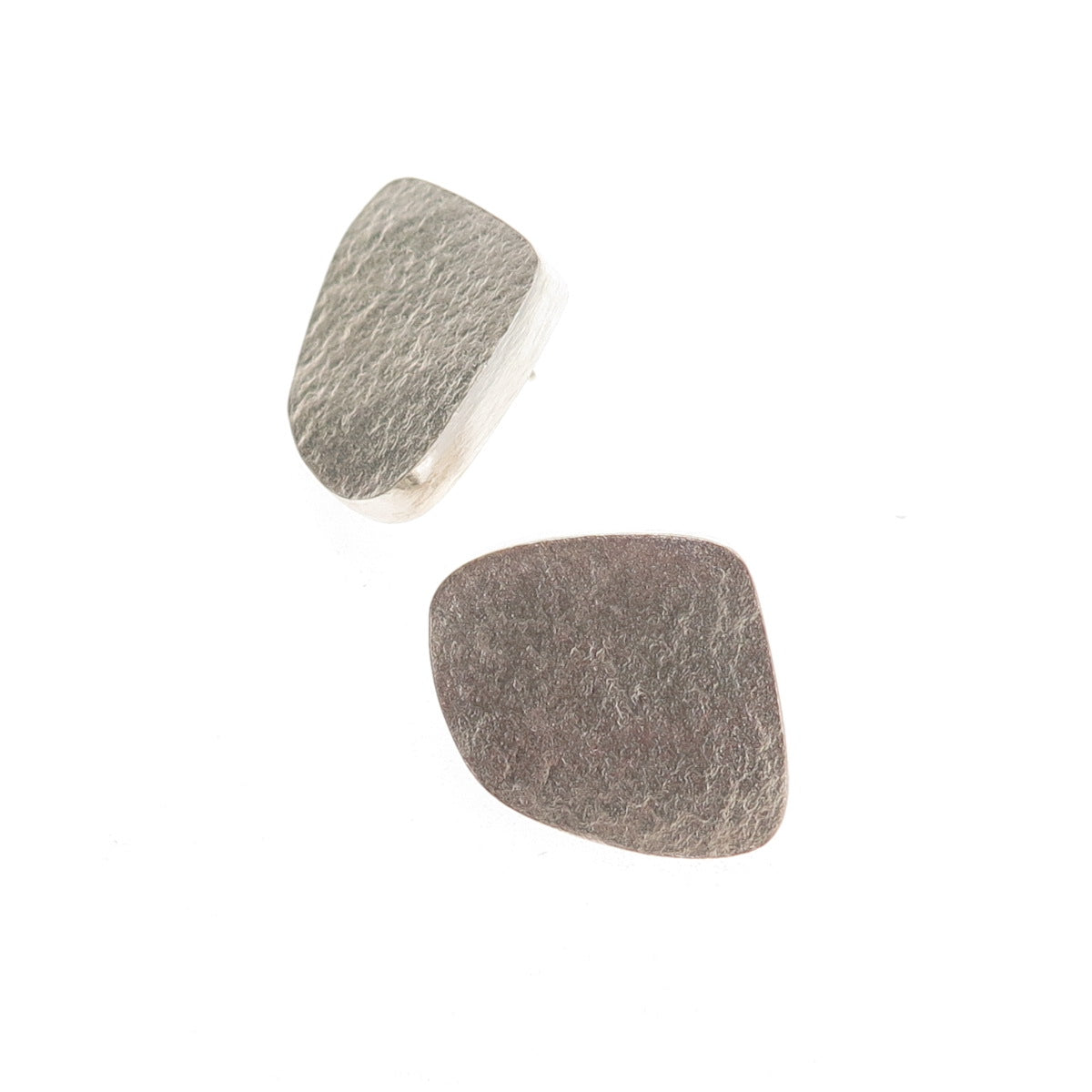 L. A. Reese 925 Sterling Silver Vintage Modernist Textured Earrings