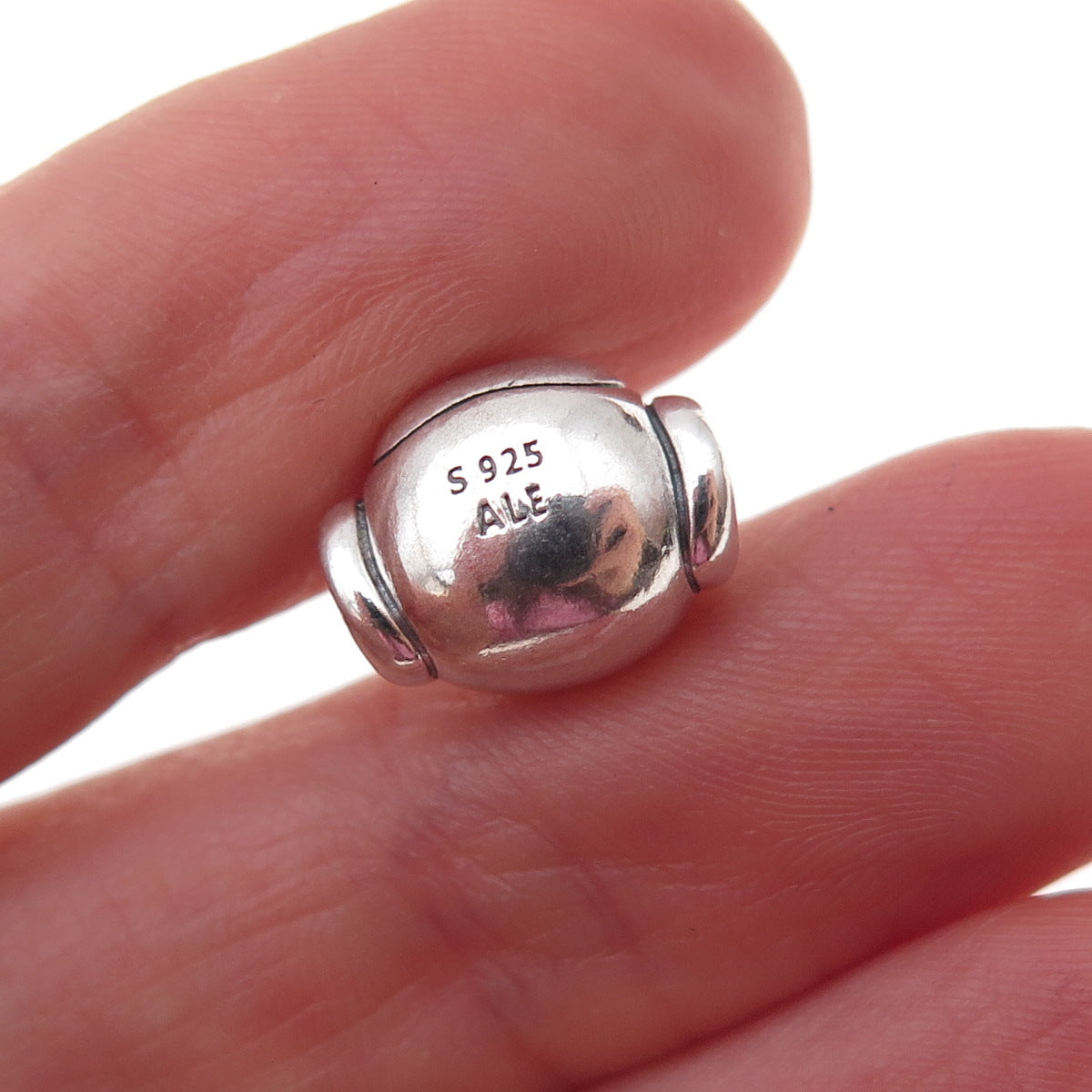 Pandora 925 Sterling Silver Devoted Dog Slide Bead Charm