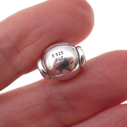 Pandora 925 Sterling Silver Devoted Dog Slide Bead Charm