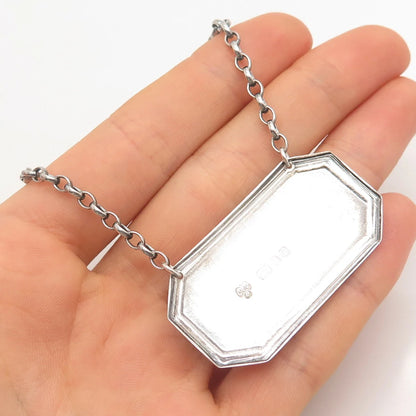 925 Sterling Silver Vintage London C. J. Vander Ltd. 1978 "Brandy" Bottle Tag