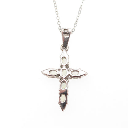 Chuck Clemency 925 Sterling Silver Real Green Amethyst & Tanzanite Necklace 20"