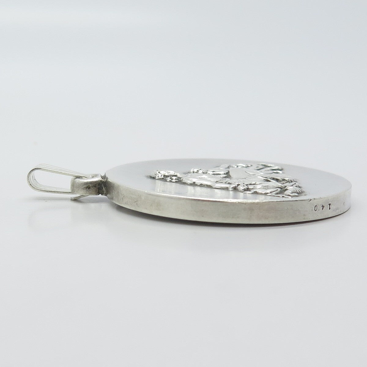 925 Sterling Silver Vintage The Wittnauer Mint Mother O Mine R. Kipling Pendant