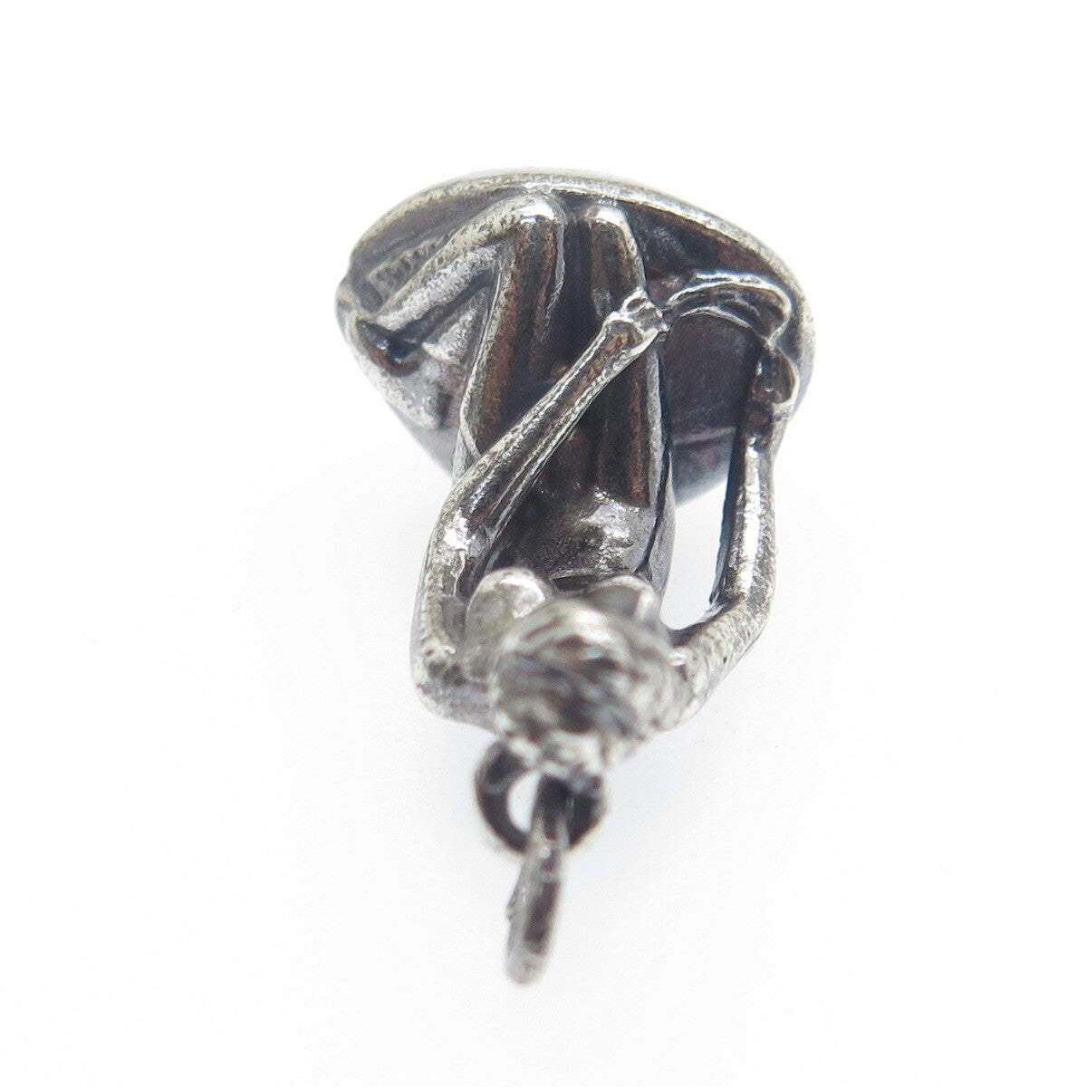BERNARD HERTZ 925S Sterling Silver Vintage Denmark Mermaid 3D Charm Pendant