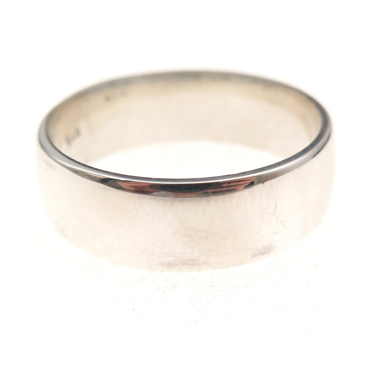 925 Sterling Silver Vintage Classic Wedding Band Ring Size 12.25